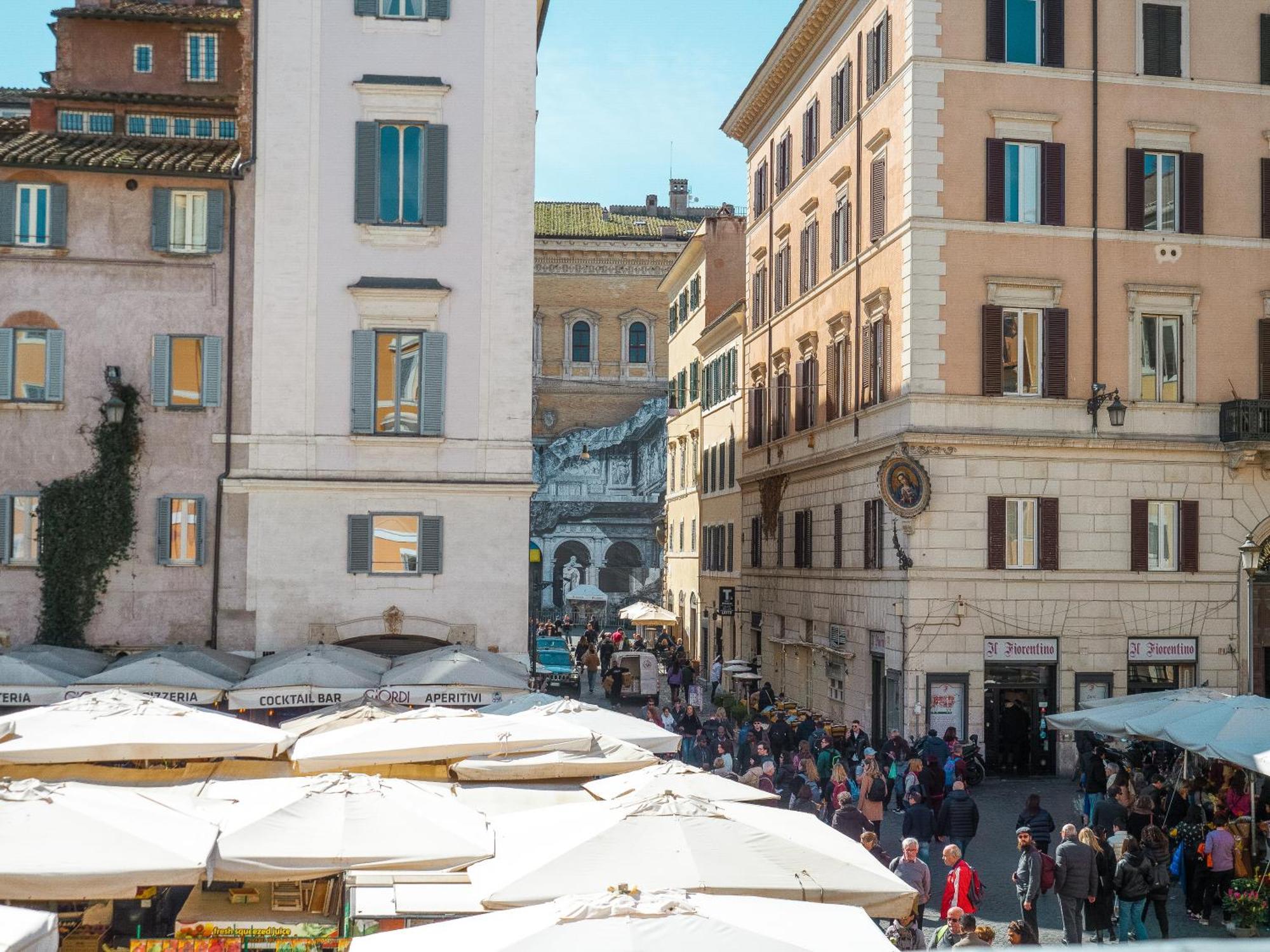 View On Campo De Fiori Irex Apartment Róma Kültér fotó